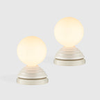 Lampe de sommeil WAKE blanc galet - Lot de 2