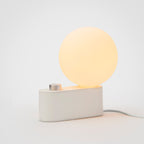 Lampe multi-usages en alumine couleur craie