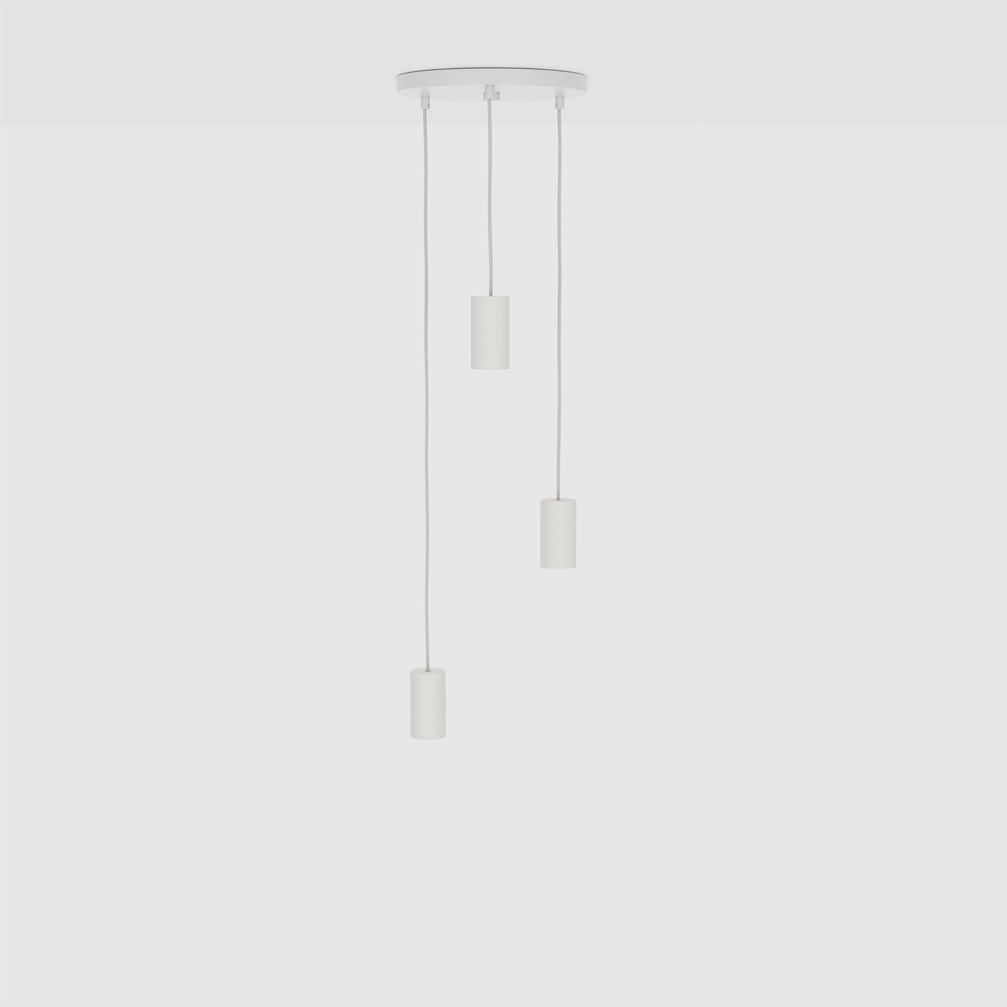 Pendentif triple en alumine