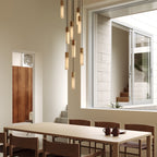 Pendentif Basalt Nine en laiton