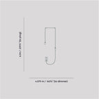 Suspension Voronoi I en graphite