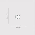 Applique murale Kilter blanche