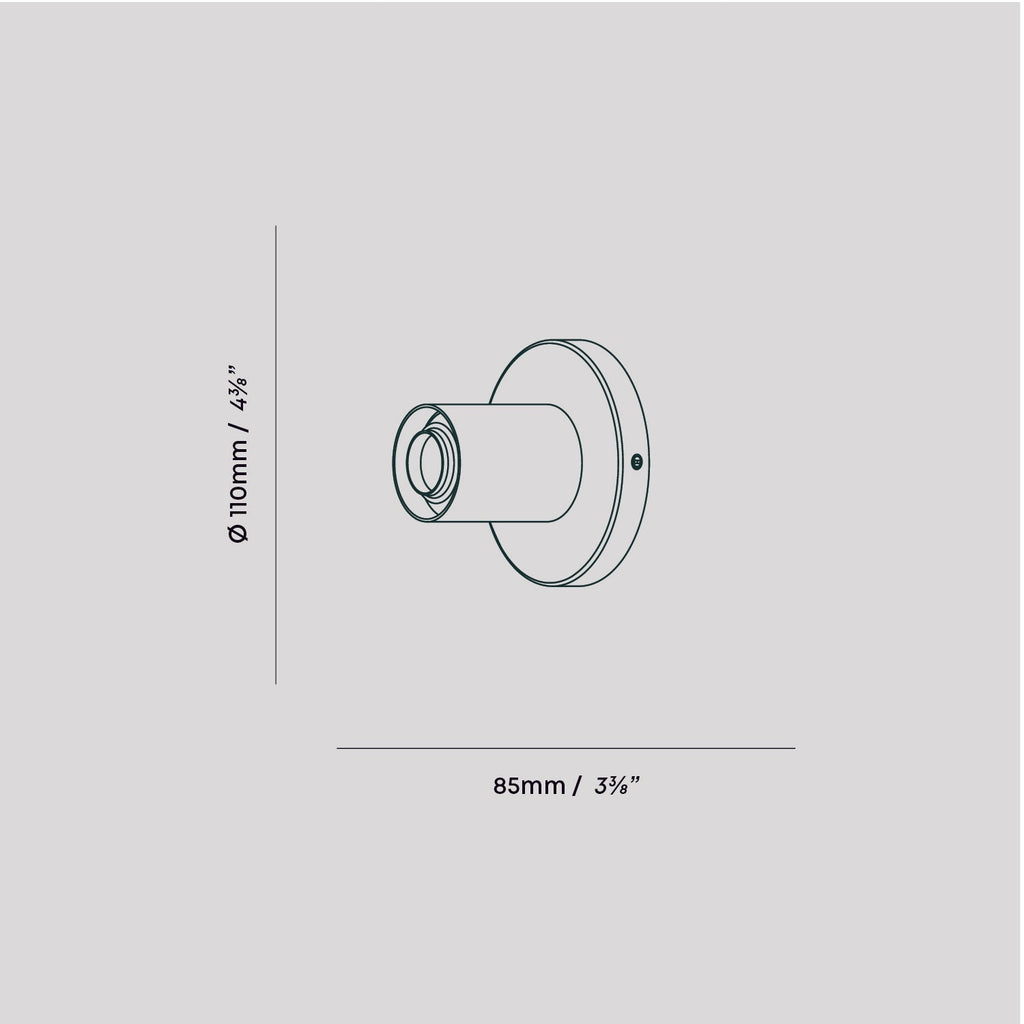 Applique murale Lochan en laiton