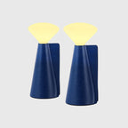 Lampe de table portable Mantle bleu cobalt - Lot de 2