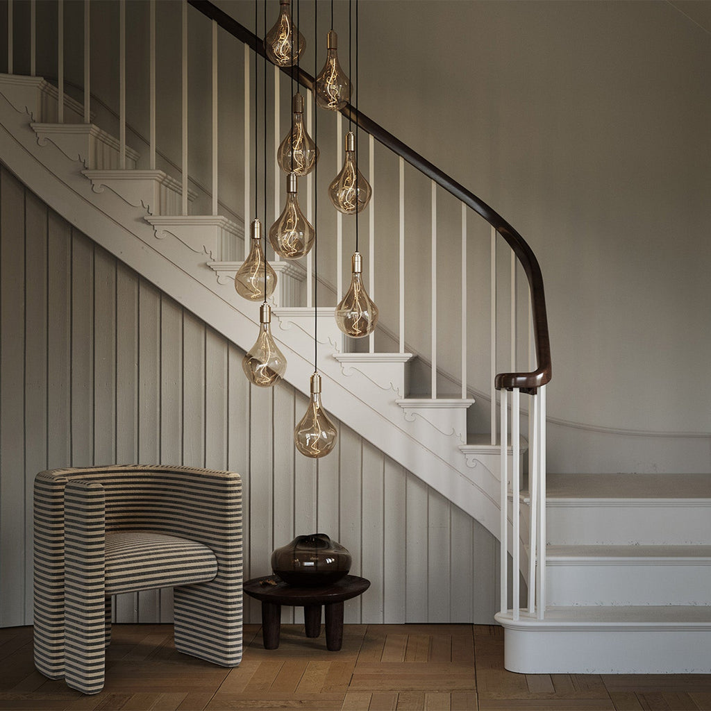 Neuf pendentifs en laiton + Voronoi II