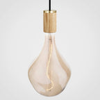 Neuf pendentifs en chêne + Voronoi II