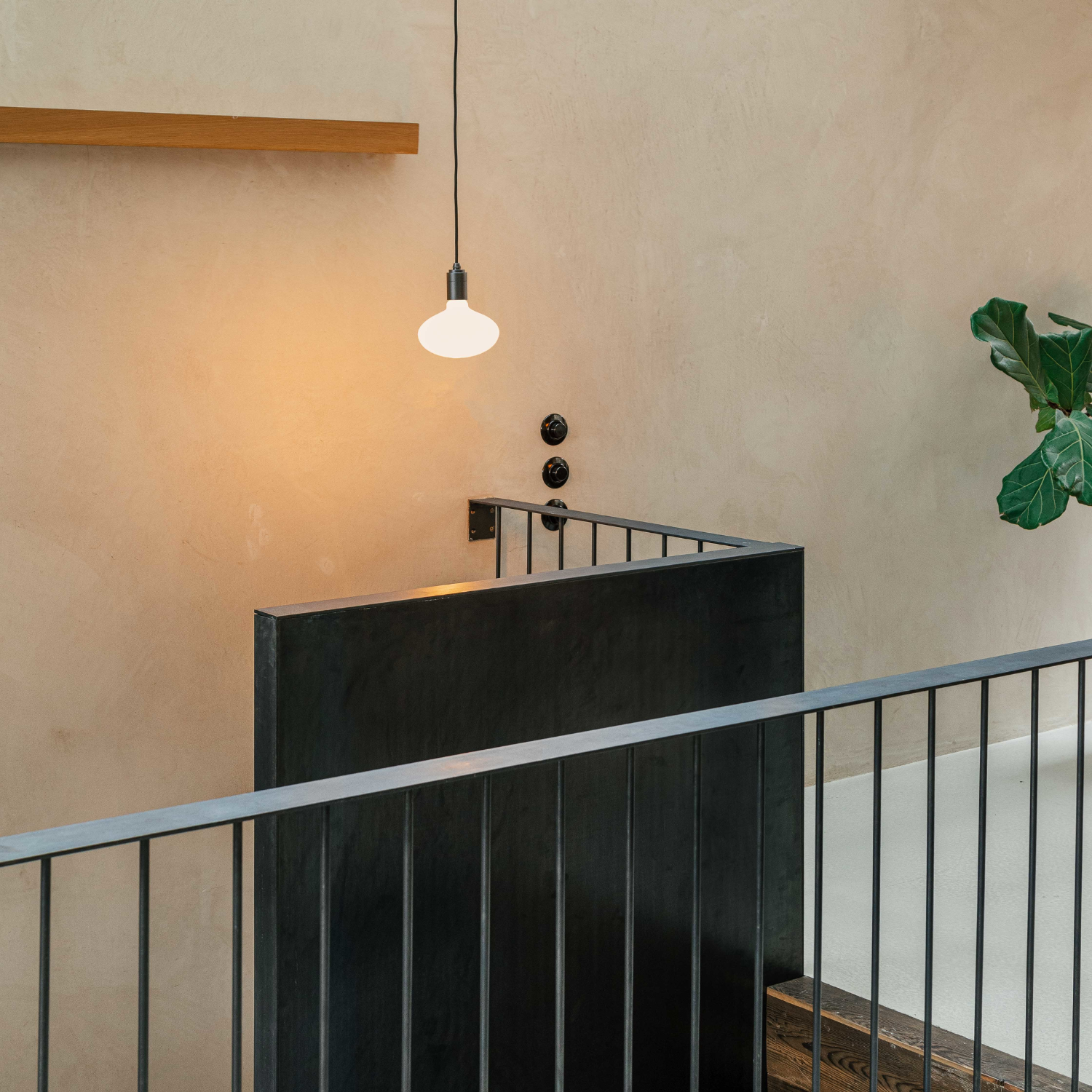 Ampoule LED ovale E26 à intensité variable (de faible à chaude)