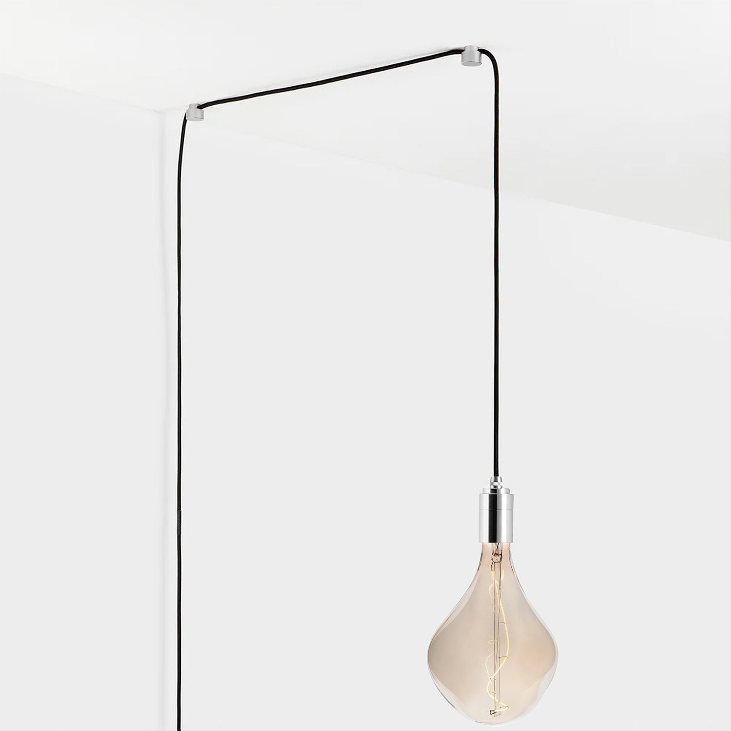 Pendentif Voronoi II à brancher en argent