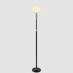 Lampadaire réglable Poise en laiton + Ovale II