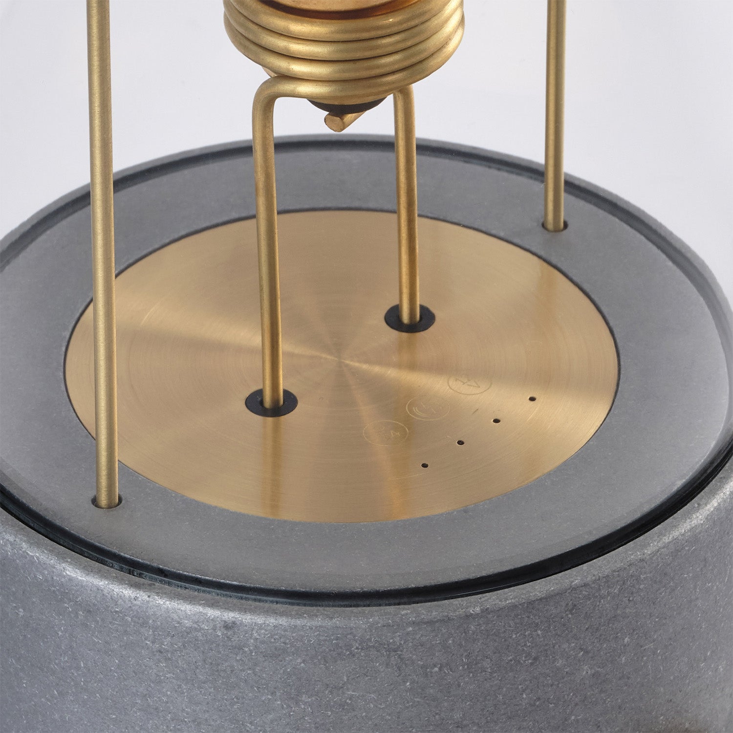 Lampe portable Rugged Muse en aluminium brut - Lot de 2