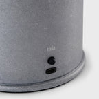 Lampe portable Rugged Muse en aluminium brut - Lot de 2