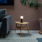 Lampe de table Shore couleur marron bouteille - Lot de 2