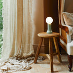 Lampe de table Shore vert mer