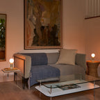 Lampe de table Shore vert mer