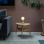 Lampe de table Shore vert mer