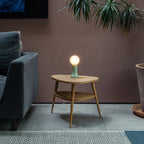 Lampe de table Shore vert mer - Lot de 2