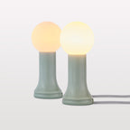 Lampe de table Shore vert mer - Lot de 2