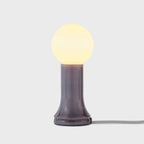 Lampe de table Shore en gris fumé