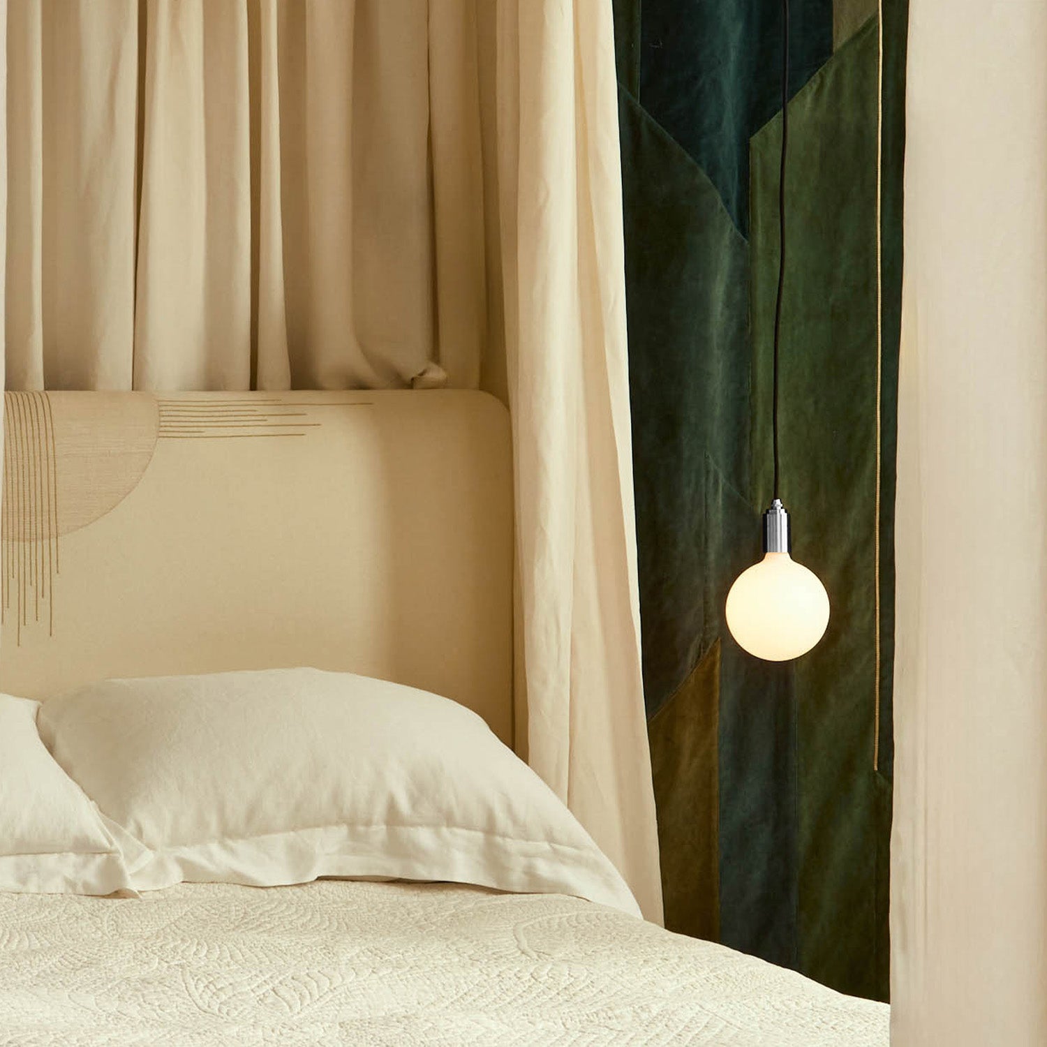 Suspension Sphere IV argentée