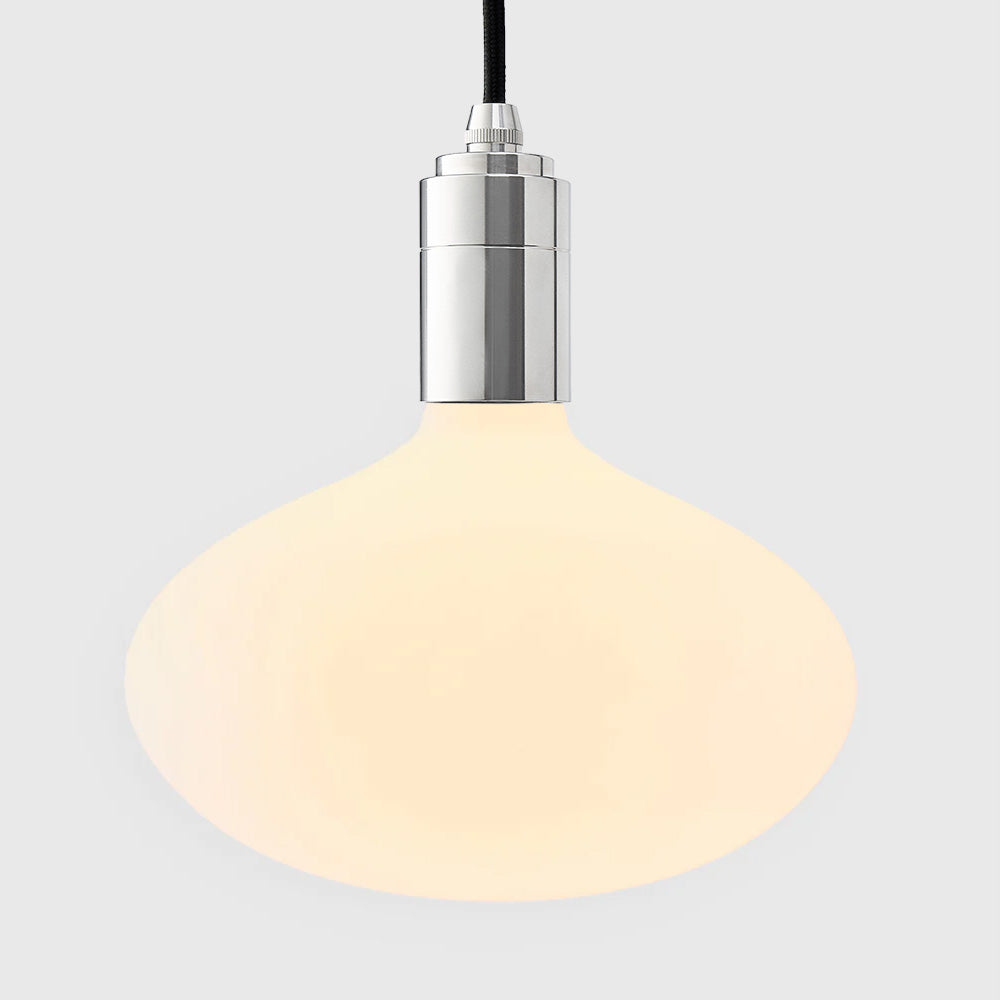 Suspension Oval II argentée