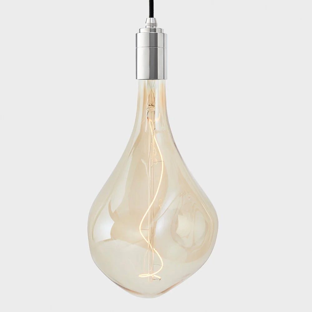 Suspension Voronoi III argentée