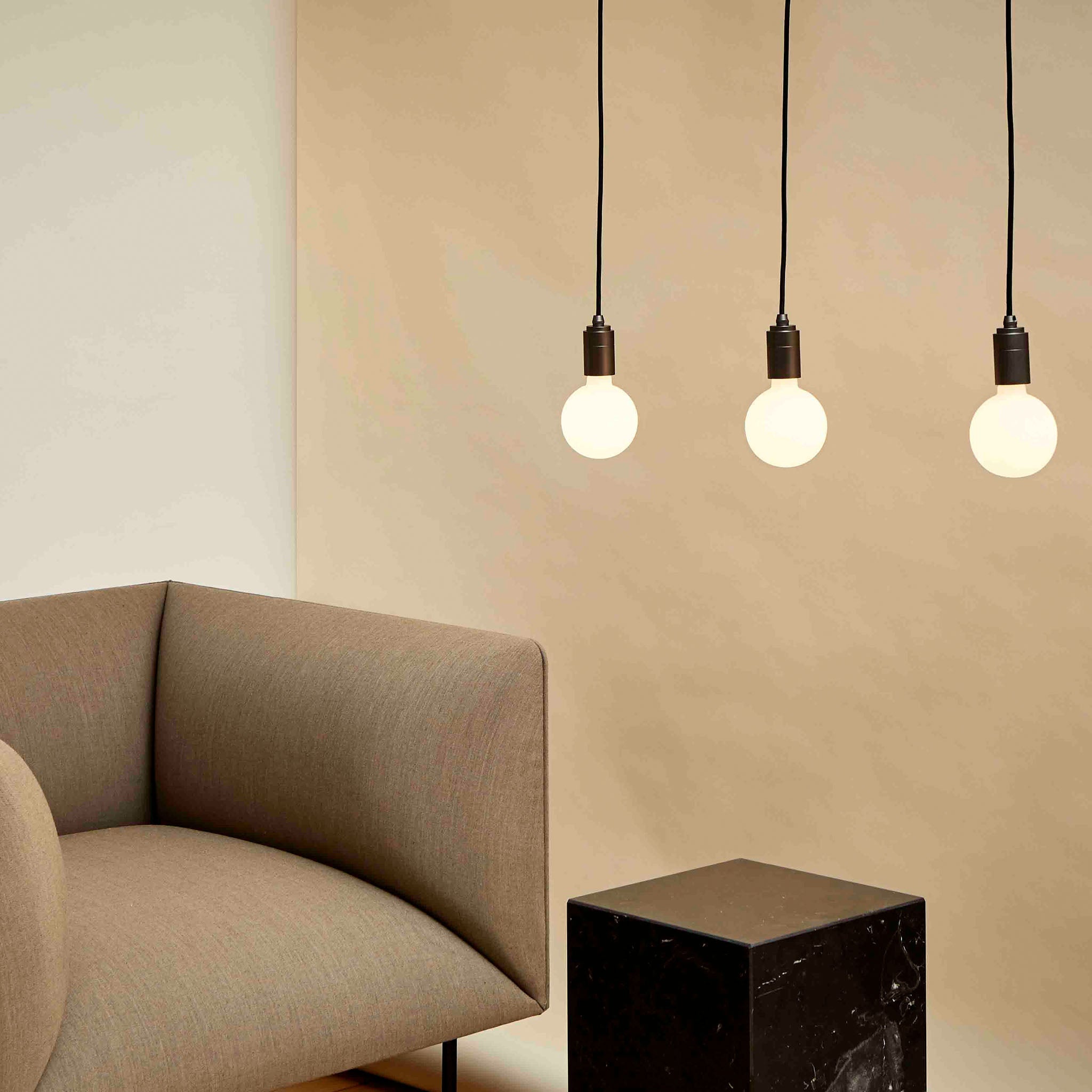 Suspension Sphere III en graphite