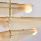 Lustre Sycamore à 3 niveaux rose crépuscule