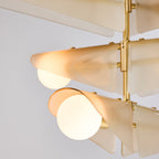 Lustre Sycamore à 3 niveaux rose crépuscule