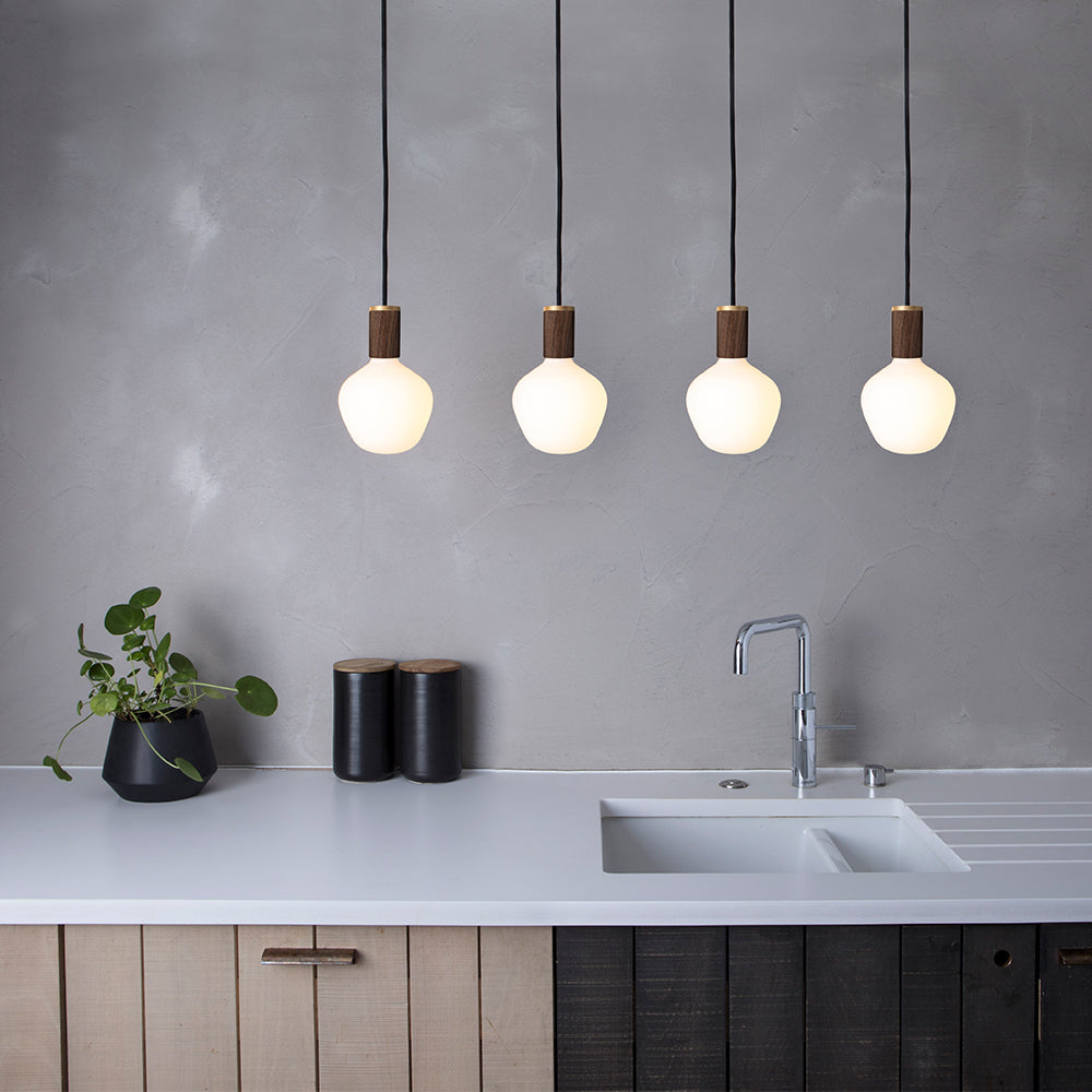 Suspension Enno en noyer