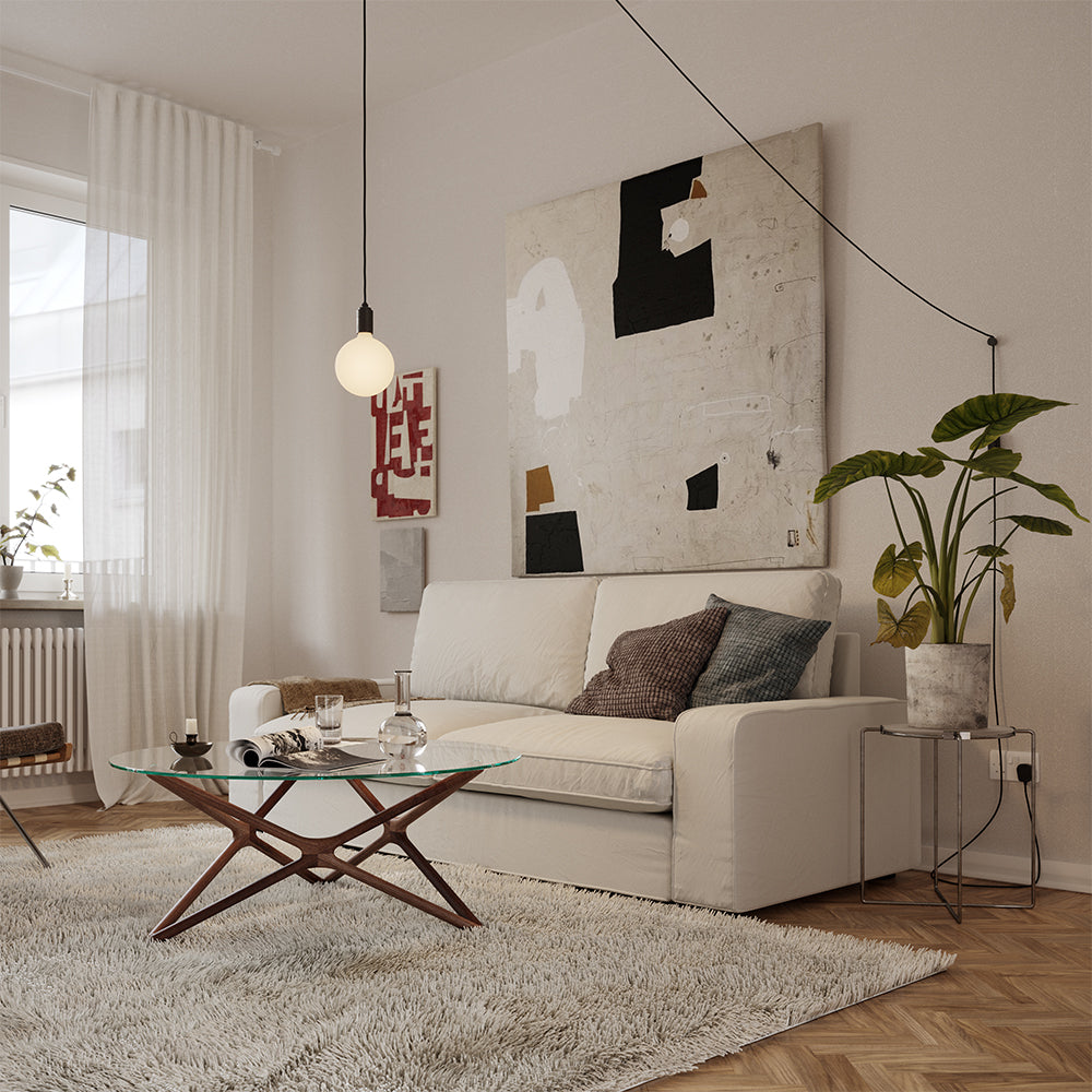 Suspension à brancher couleur graphite