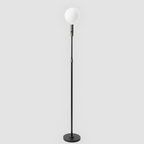Lampadaire réglable Poise en graphite + sphère V