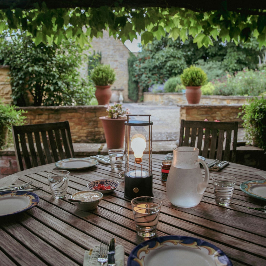 Ensemble lampe portable Muse en noir Hackles