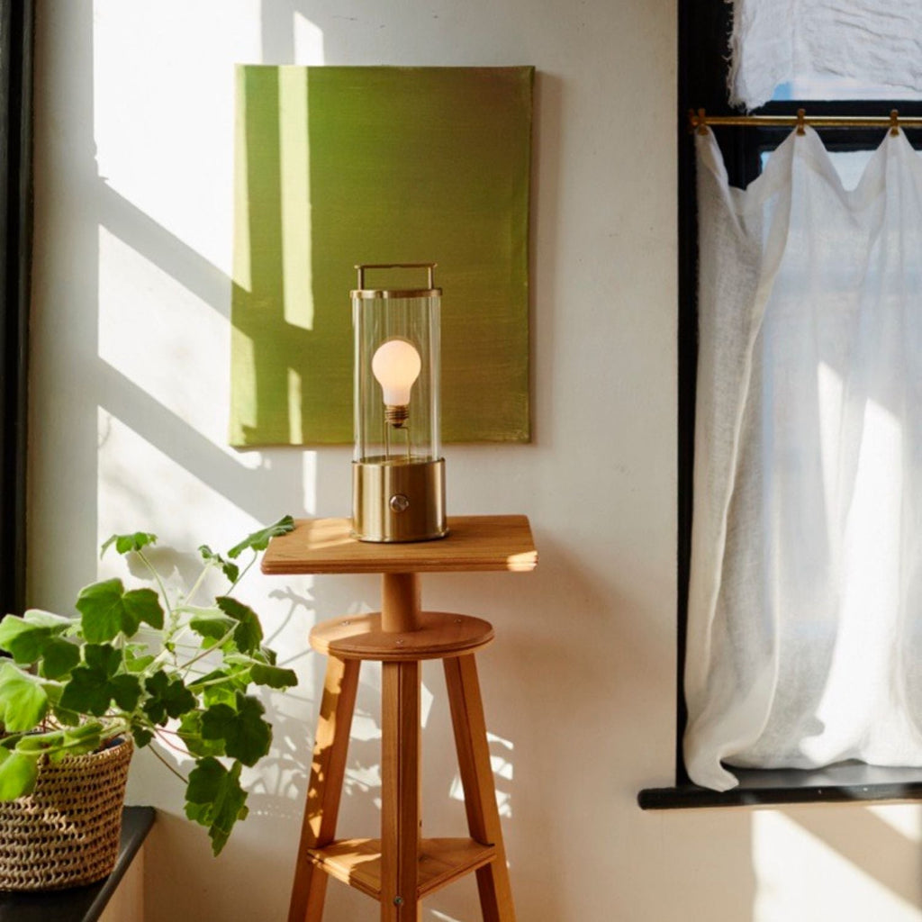 Ensemble de lampe portable Muse en laiton massif