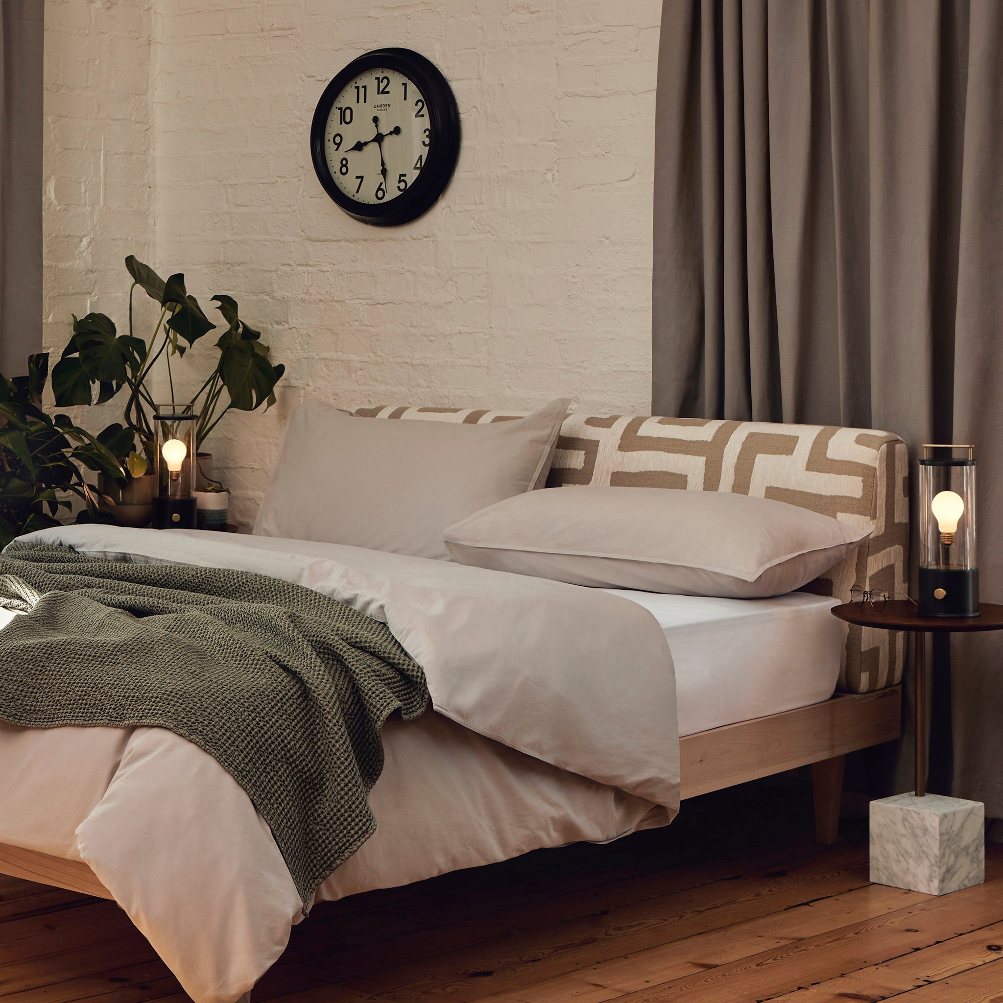 Lampe portable Muse en noir Hackles - Lot de 2