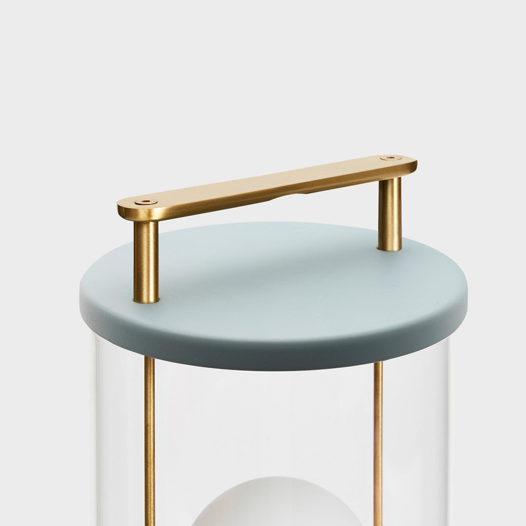 Lampe portable Muse en bleu selvedge