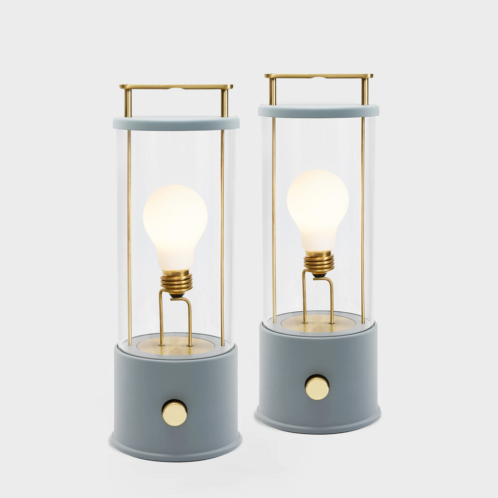 Lampe portable Muse bleu selvedge - Lot de 2