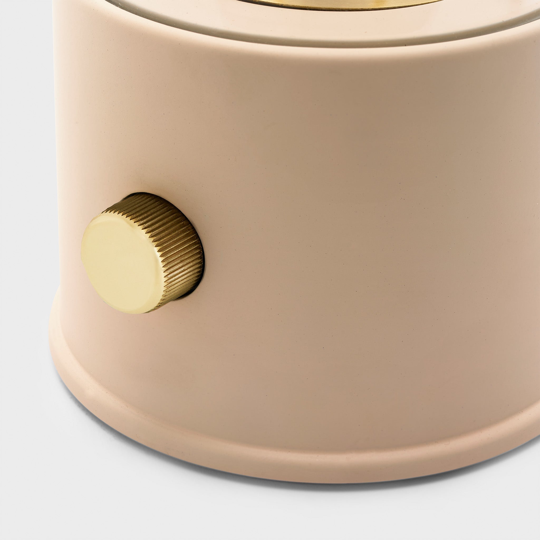 Lampe portable Muse, coloris rose plâtre - Lot de 2