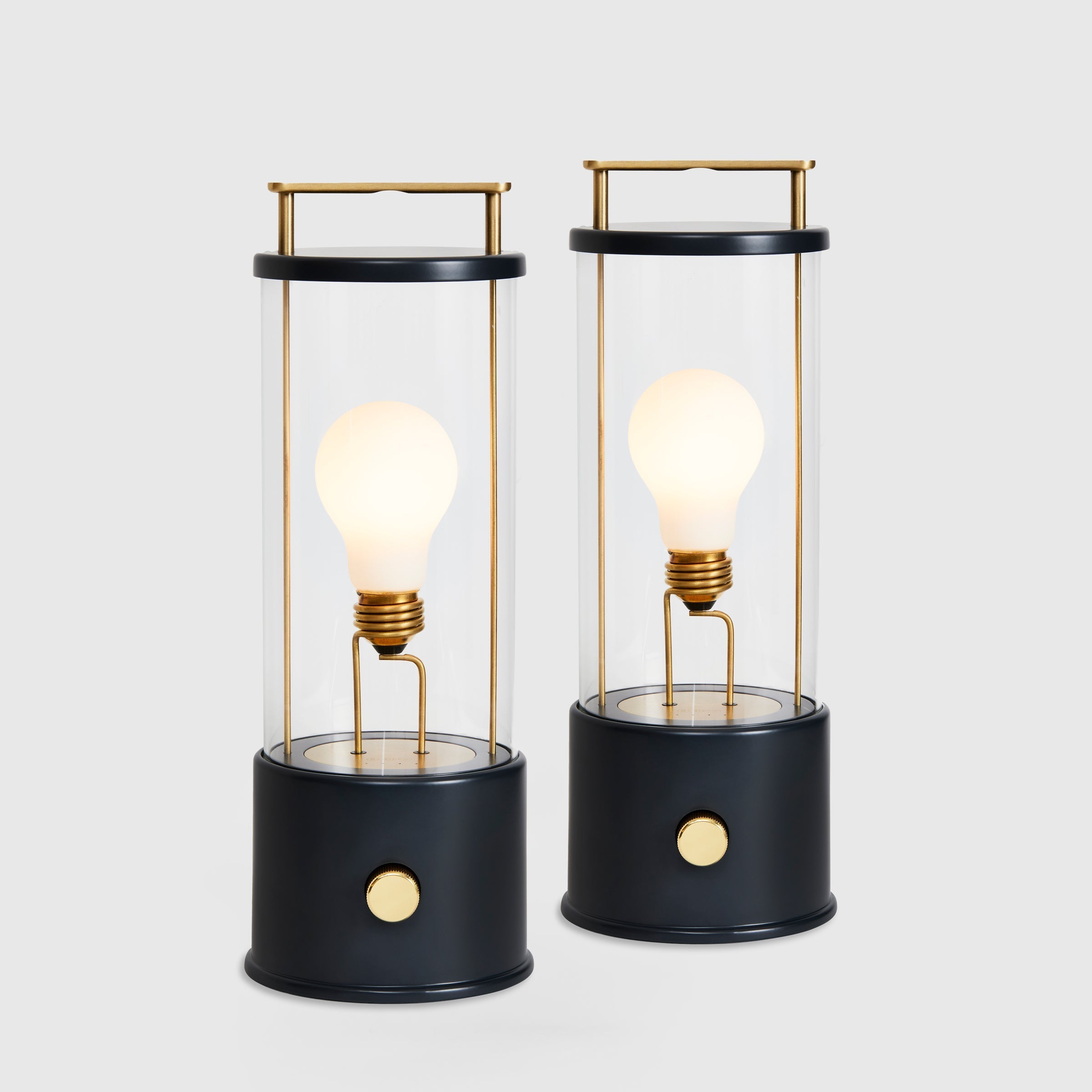Lampe portable Muse en noir Hackles - Lot de 2