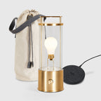 Ensemble de lampe portable Muse en laiton massif