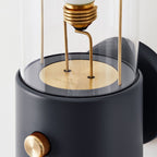 Applique murale Muse en noir Hackles