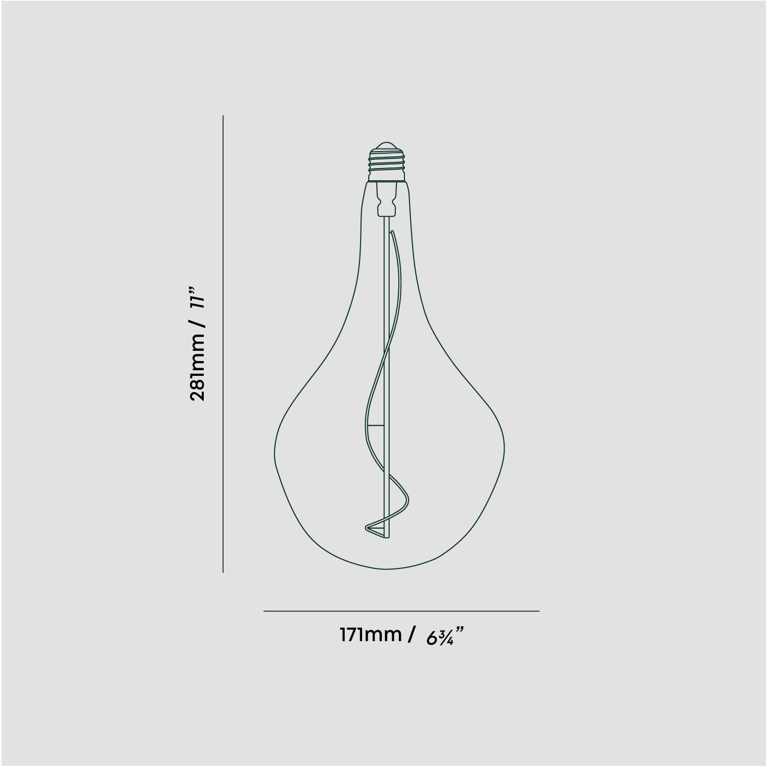 Ampoule LED Voronoi II E26