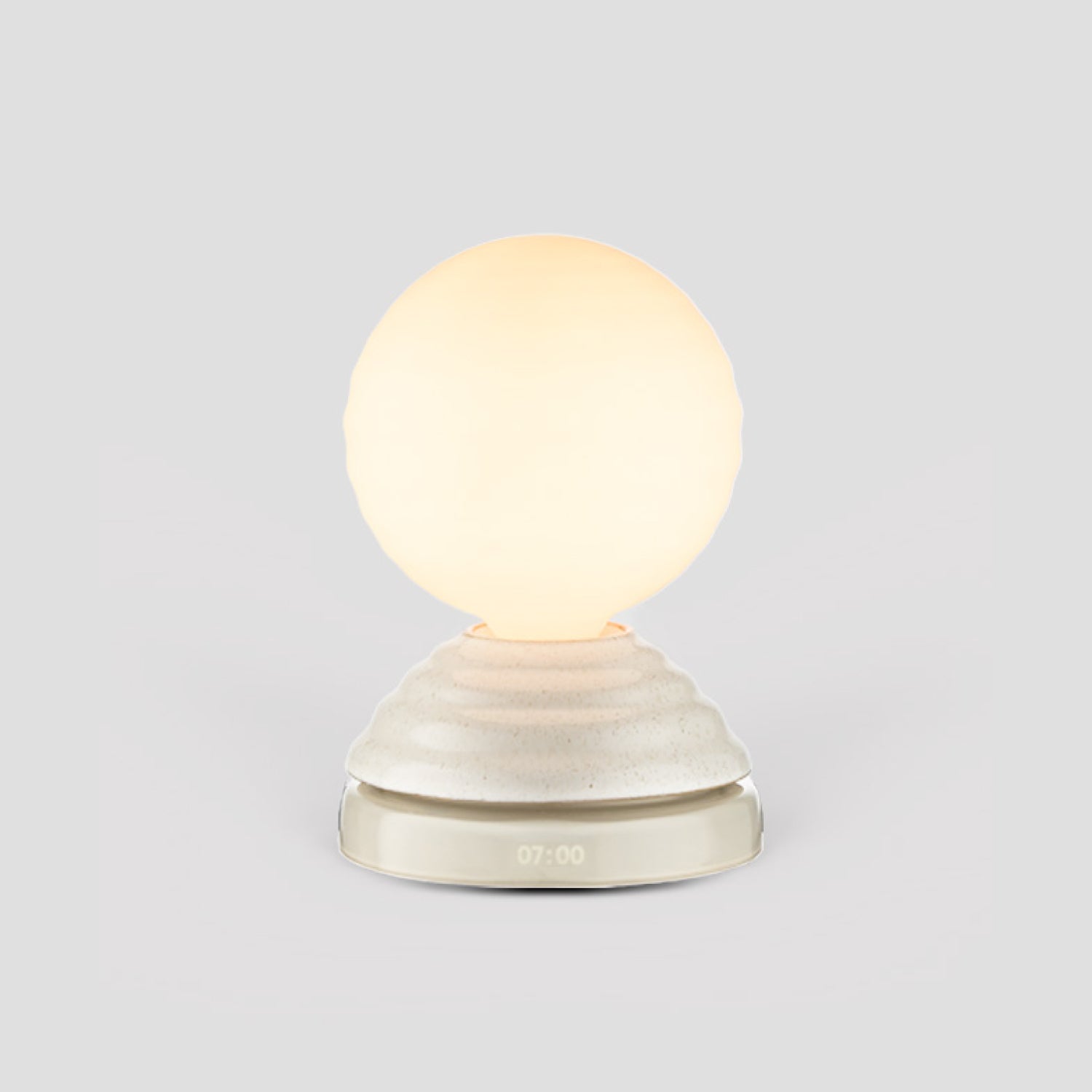 Lampe de sommeil WAKE blanc galet - Lot de 2