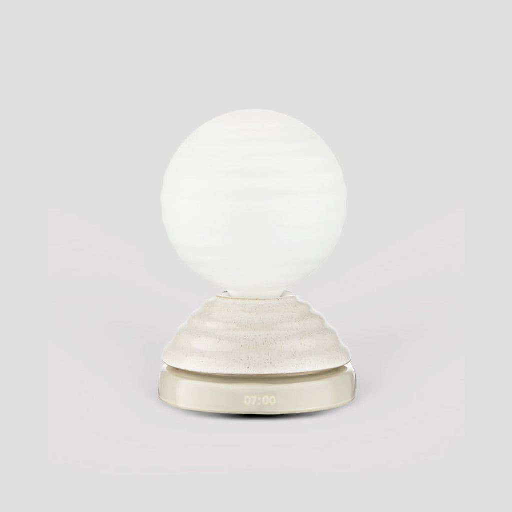 Lampe de sommeil WAKE blanc galet - Lot de 2