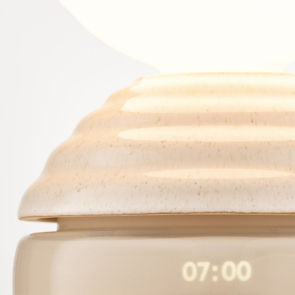 Lampe de sommeil WAKE blanc galet - Lot de 2