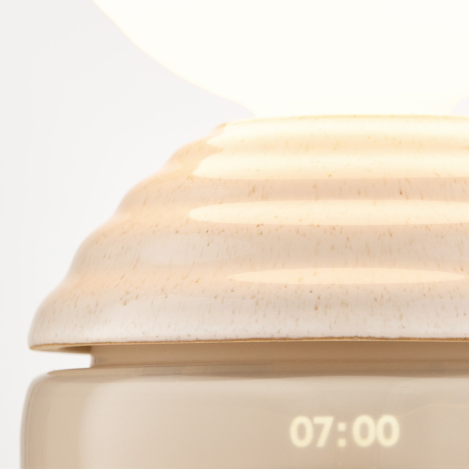 Lampe de sommeil WAKE blanc galet - Lot de 2