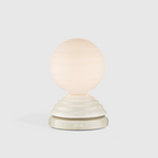 Veilleuse WAKE Sleep Light en blanc galet