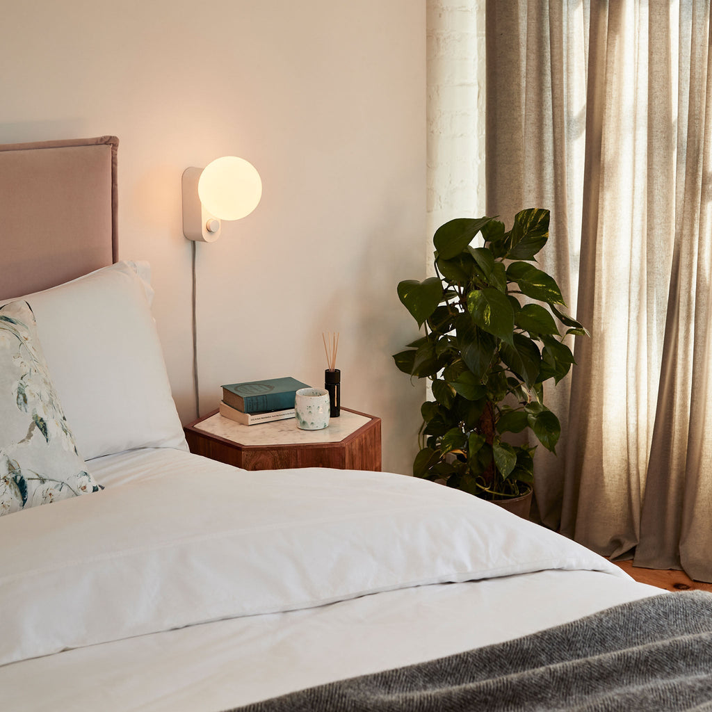 Lampe multi-usages en alumine couleur craie