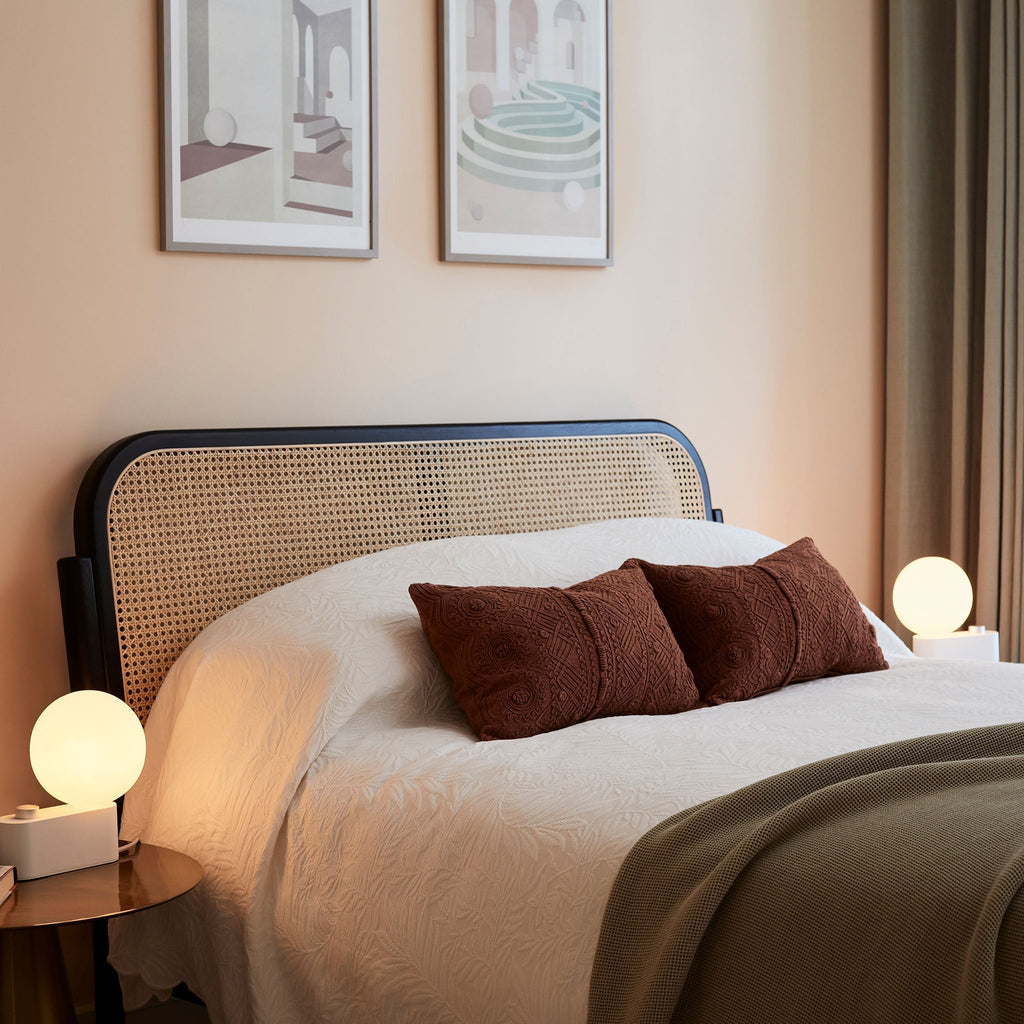 Lampe multi-usages en alumine couleur craie - Lot de 2