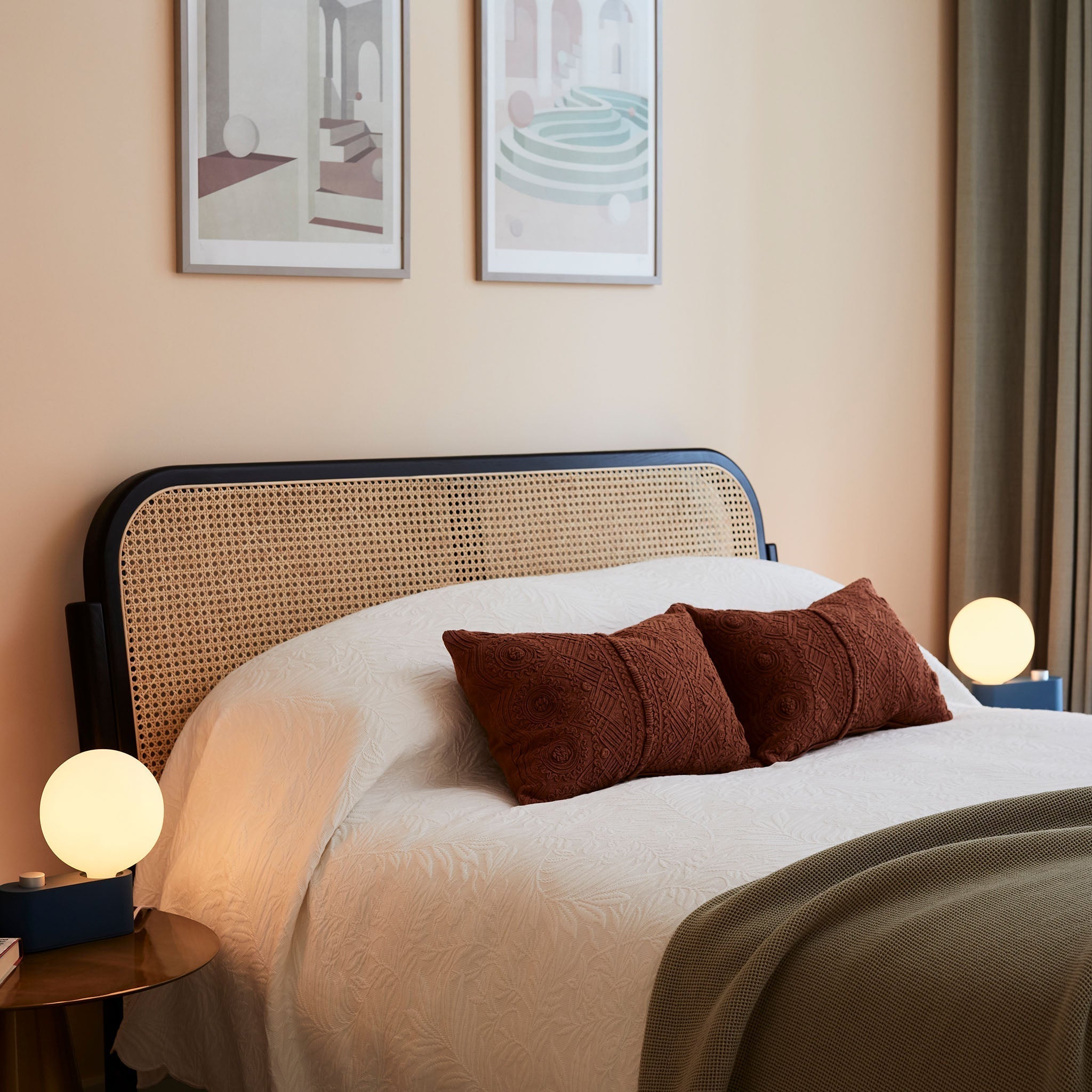 Lampe multi-usages en alumine saphir - Lot de 2