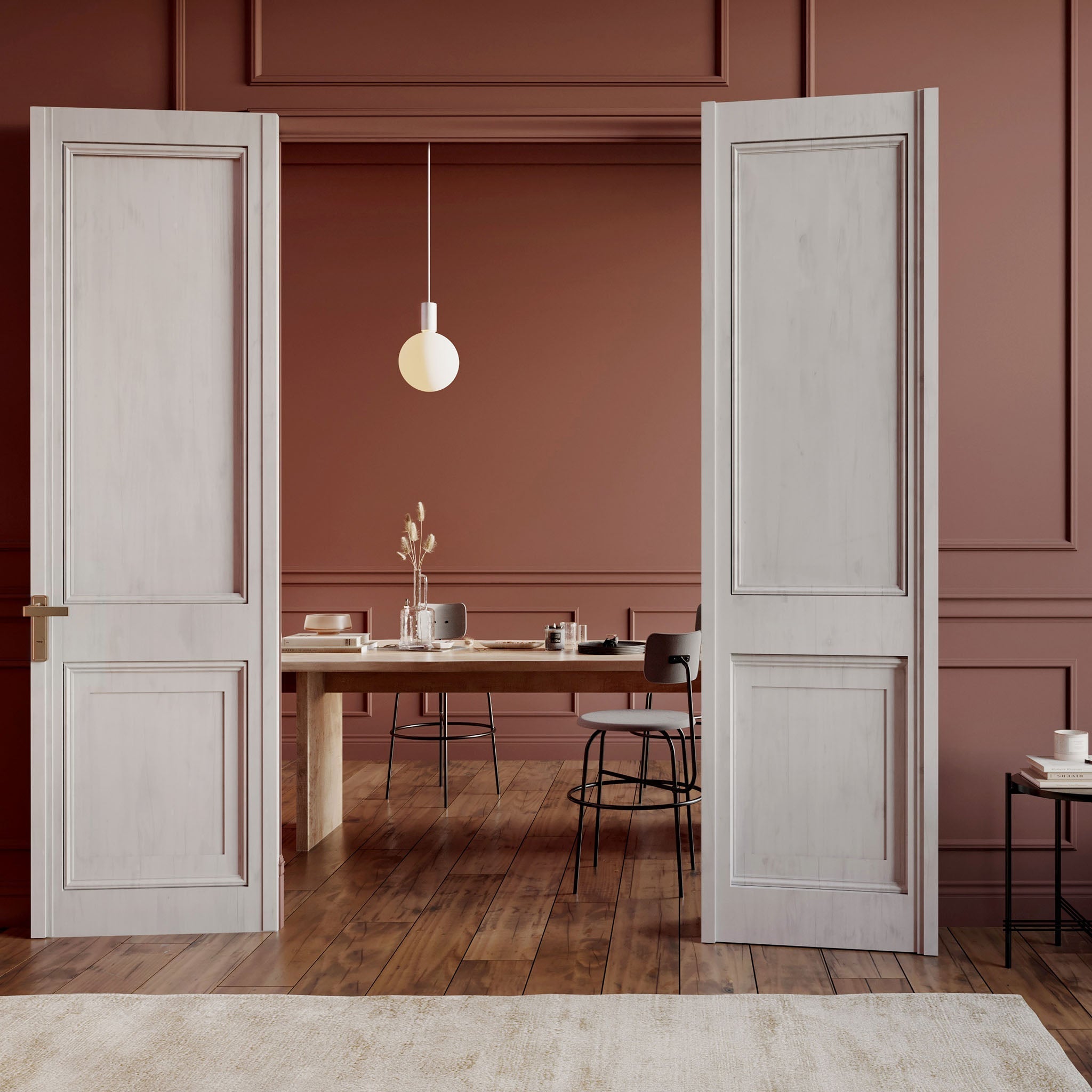 Suspension simple en alumine + Sphère V